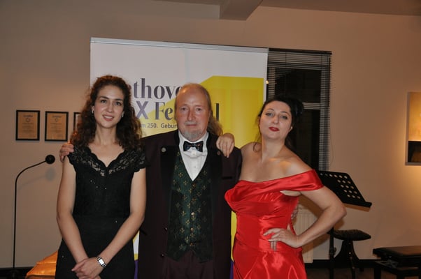 KuBe Konzert "An die ferne Geliebte", Nina Buchmann, Michael Britz und Ljiljana Winkler, am 05.11.2021 im Raum für Musik, Saarbrücken.