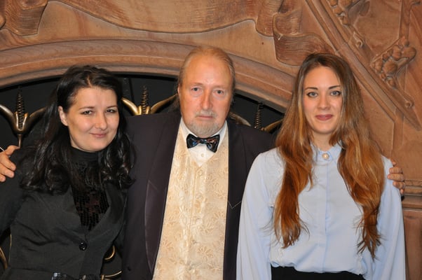 KuBe Konzert "Weihnachtszauber" mit Natalia Malkova, Michael Britz und Elisa Wehrle am 02. Dezember 2022 im Rathausfestsaal Saarbrücken.