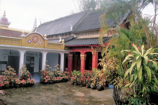 Laos, Luang Prabang, Tempel Wat Phra Bat Tai