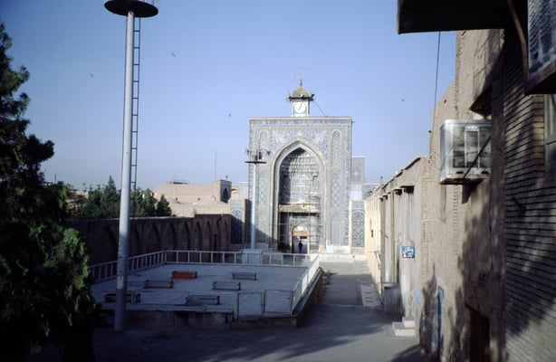 Iran, Mahan, Grabmahl des Dichters Nureddin Nimat Allah