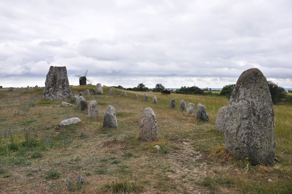 Schweden, Öland, Gräberfeld von Gettlinge