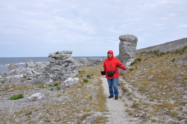 Schweden, Insel Farö, Rauk Gebiete