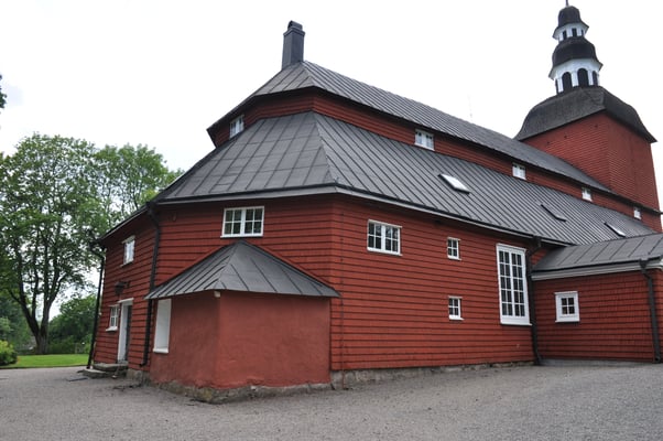 Schweden, Holzkirche von Habo