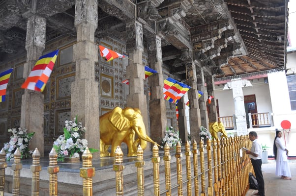 Sri Lanka, Kandy, Tempel des heiligen Zahns, Sri Dalada Maligawa