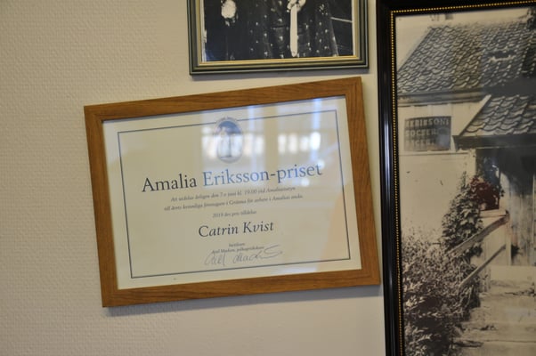 Schweden, Gränna, Erfindung der Zuckerstange durch Amalia Eriksson