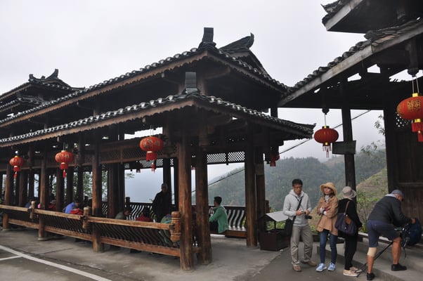 China, Longsheng, Wanderung durch die Reisterassen, Wanderung zum Zhang Dorf