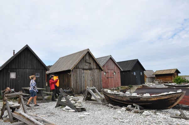 Schweden, Insel Farö, Rauk Gebiete
