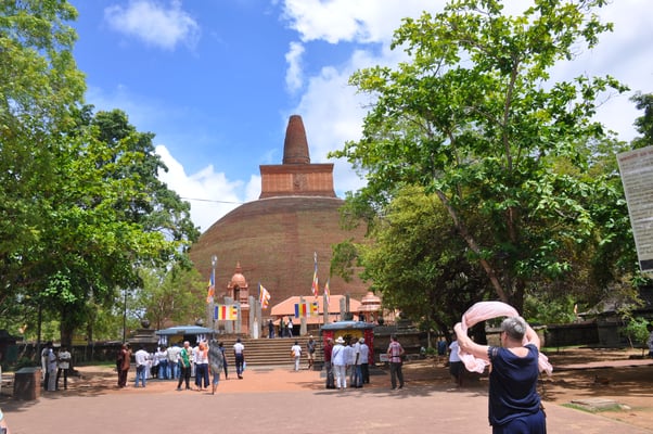 Sri Lanka: Anuradhapura, Abahayagiri Stupa
