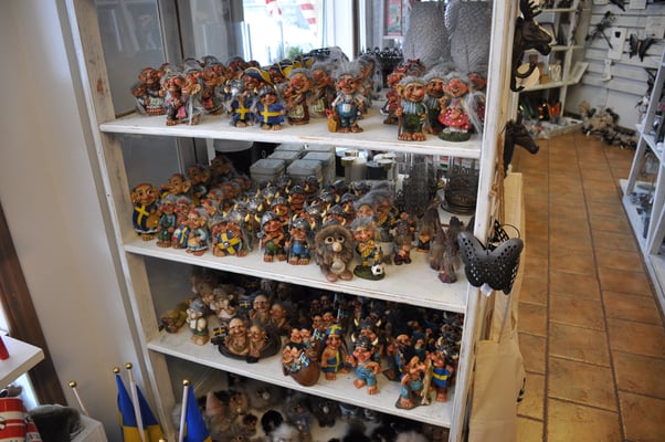 Schweden, Gränna, Erfindung der Zuckerstange durch Amalia Eriksson