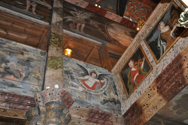 Schweden, Holzkirche von Habo