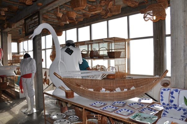 Madeira, Camacha, Korbflechterei