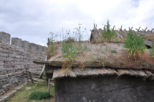 Schweden, Öland, Eketorps Borg, Wikinger Museum
