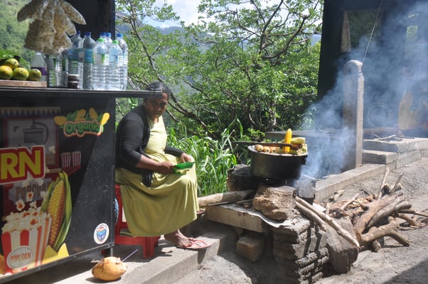 Sri Lanka, Rawana Ella Wasserfall (130 m)