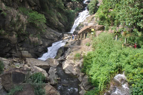 Sri Lanka, Rawana Ella Wasserfall (130 m)