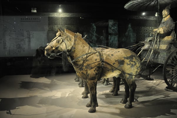 China, Xi'an, Terrakotta Armee des ersten chin. Kaisers Qin Shihuangdi