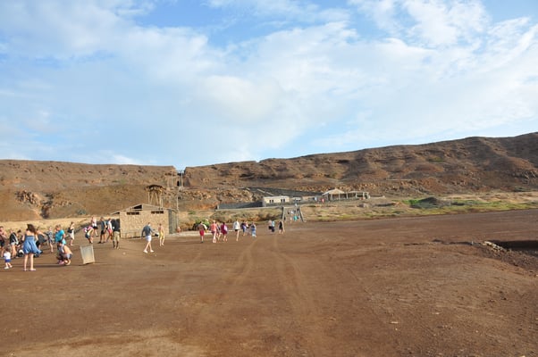 Kap Verden, Insel Sal, Salzgewinnungsanlage