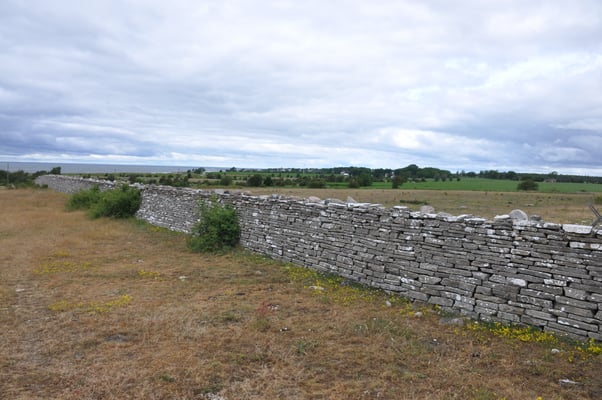 Schweden, Öland, Jagdmauer von König Gustav Adolph