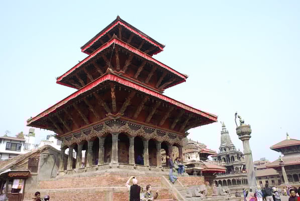 Nepal, Patan, Königgstadt