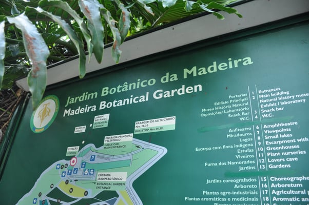 Madeira, Funchal, Botanischer Garten