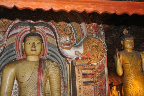 Sri Lanka, Goldener Höhlentempel von Dambulla