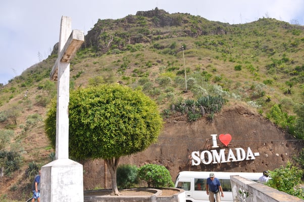 Kap Verden, Insel Santiago, Assomada, Aussichtsplattform