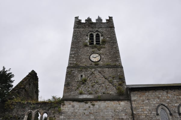 Irland, Inistioge, Brücke und Stadt