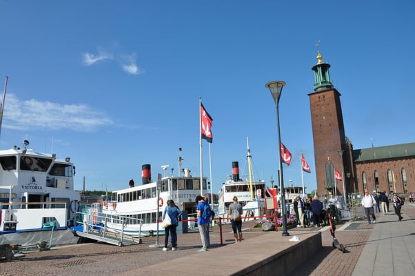 Schweden, Stockholm, Rathaus, (Verleihungsort der Nobelpreise)