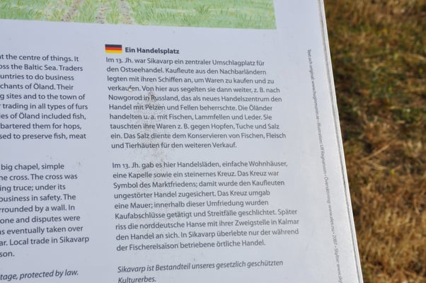 Schweden, Öland, St. Brigittas Kapelle