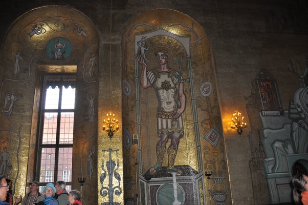 Schweden, Stockholm, Rathaus, (Verleihungsort der Nobelpreise)