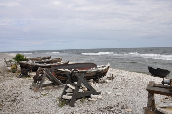 Schweden, Insel Farö, Rauk Gebiete