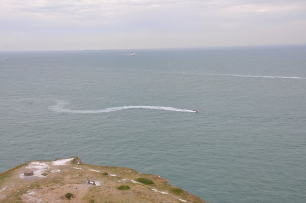 England, Auf dem Weg nach Irland: Station am Kreide Felsen von Dover