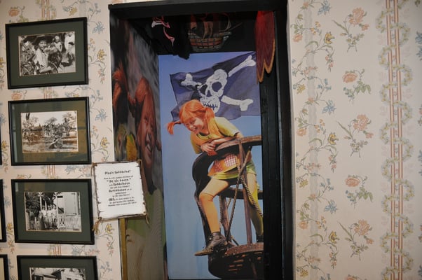 Schweden, Gotland, Villa Kunterbunt von Pipi Langstrumpf, Original aus der Filmen