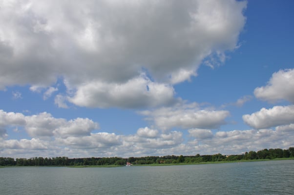 Fahrt auf dem Masurischen See Mazurski Park Krakjobrazobi