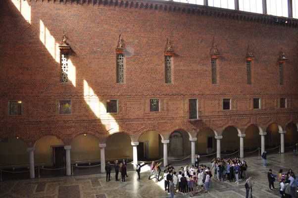 Schweden, Stockholm, Rathaus, (Verleihungsort der Nobelpreise)