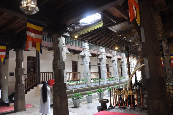 Sri Lanka, Kandy, Tempel des heiligen Zahns, Sri Dalada Maligawa