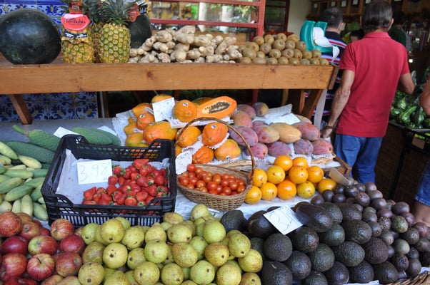 Madeira, Funchal, Markthalle