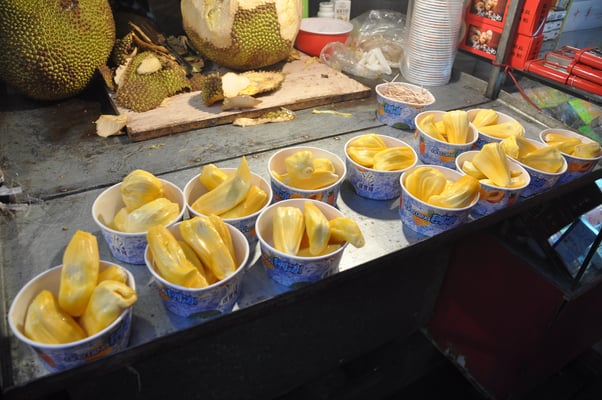 China, Xi'an , Altstadt, Jackfrucht 