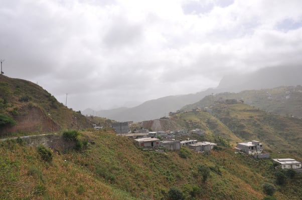 Kap Verden, Insel Santiago, Assomada, Aussichtsplattform