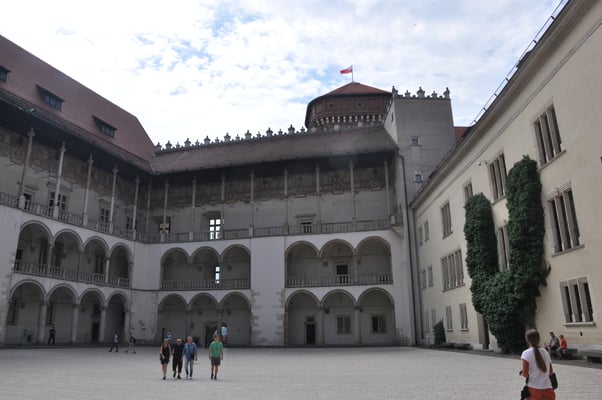 Polen: Krakau, Wawelschloss