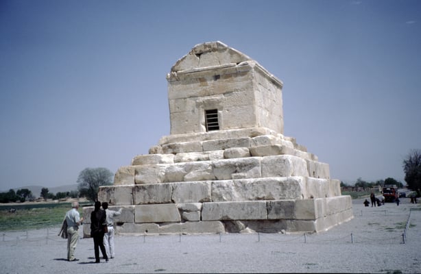 Iran, Grabmal Kyros dem Großen Iran, Shiraz