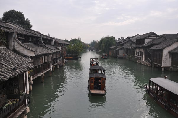 China, Wasserdorf Wuzhen