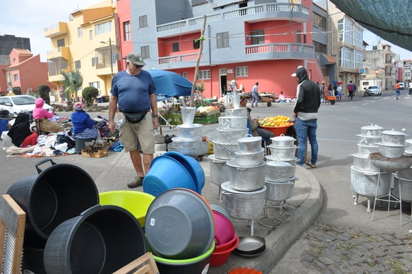 Kap Verden, Insel Santiago, Assomada, Markt