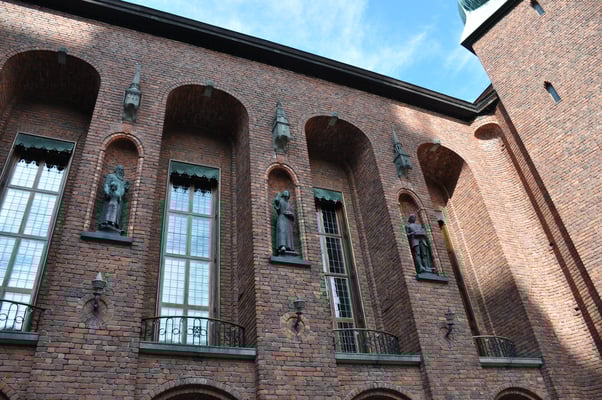 Schweden, Stockholm, Rathaus, (Verleihungsort der Nobelpreise)