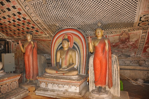 Sri Lanka, Goldener Höhlentempel von Dambulla