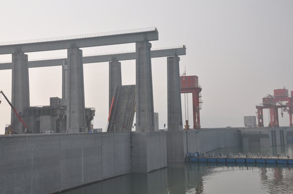 China, Yangtze Kreuzfahrt, Xiling Schlucht, Drei Schluchten Staudamm