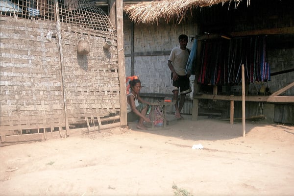 Laos, Dorf Ba Xang Hai 