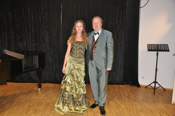 KuBe Konzert "Verliebt, Verrückt, Verzweifelt", Franziska Wetzler​ mit Michael Britz​ am 13. Mai 2017 im Leidinger.