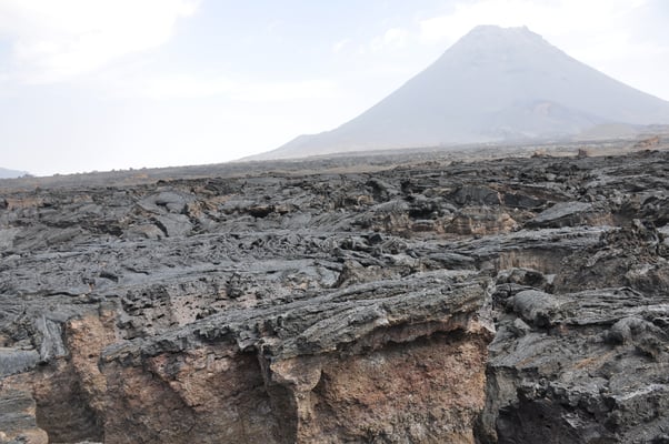 Kap Verden, Insel Fogo, Cha das Caldeiras, Pico Grande