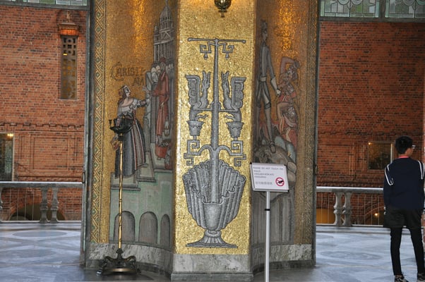 Schweden, Stockholm, Rathaus, (Verleihungsort der Nobelpreise)