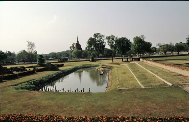 Thailand, Sukuthai, Wat Maha Dat